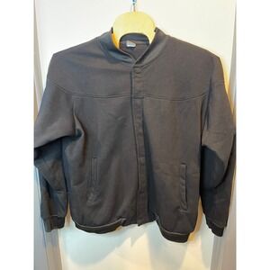 Comfort Casual Mens Snap Button Jacket Size 3XL RN# 84890 Flaws See Pictures